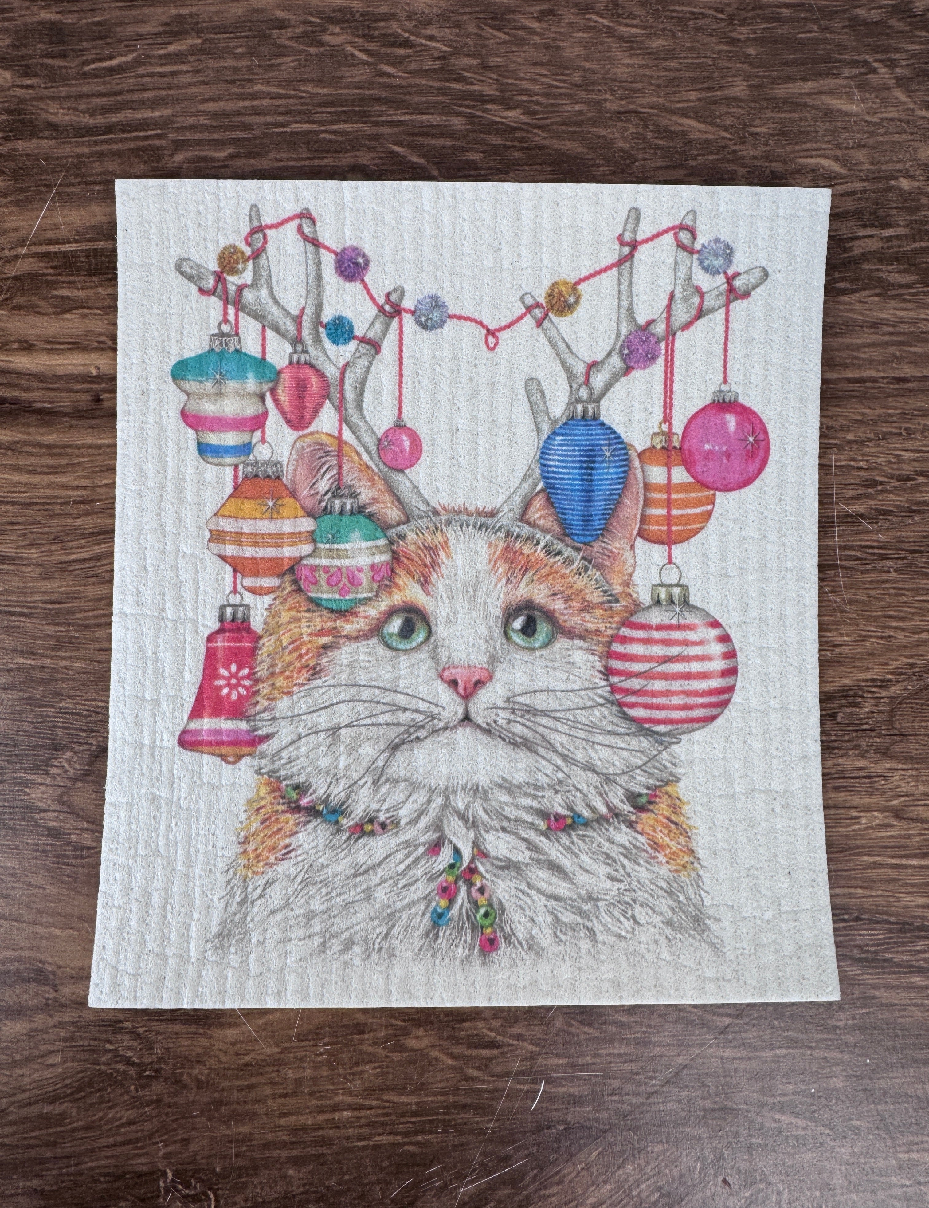 CatReindeerwithVintageOrnaments.jpg