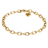 Gold Chain Bracelet - Charm It!