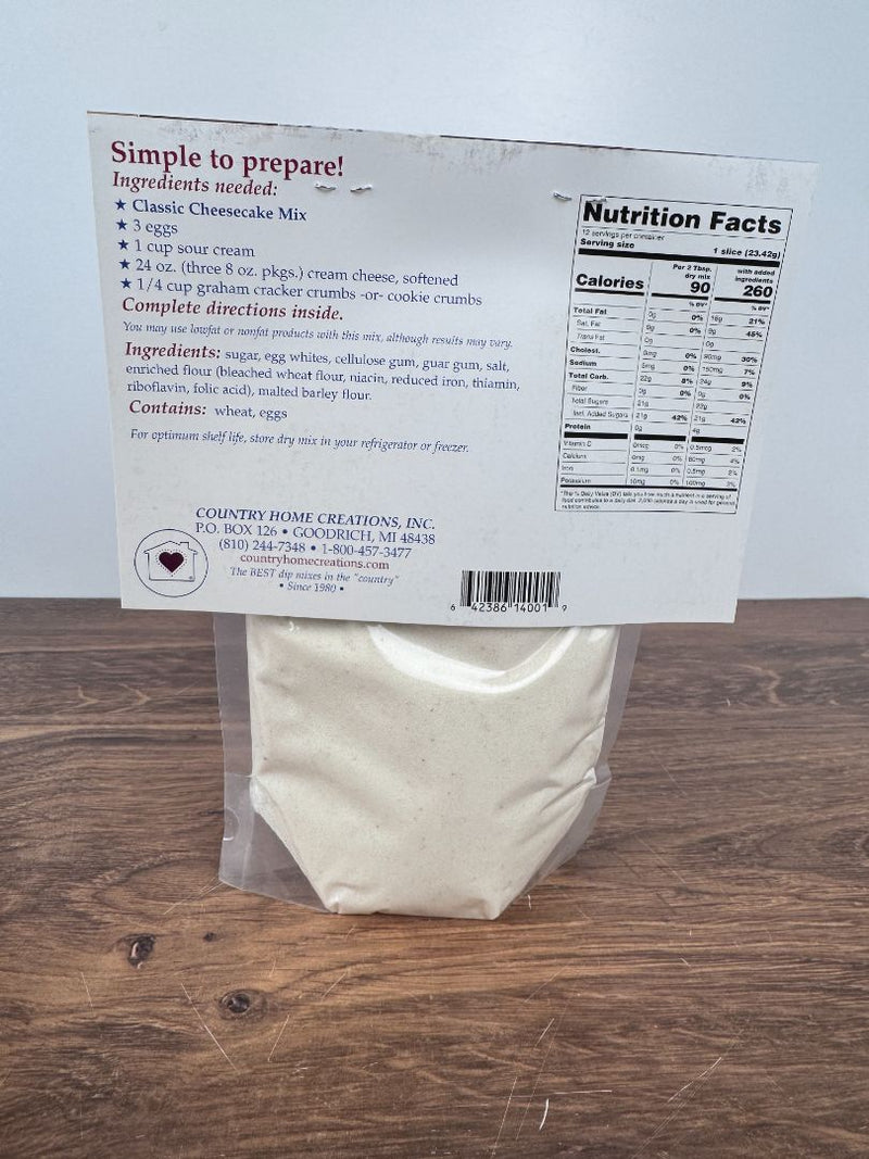 Classic Cheesecake Mix — alternate view