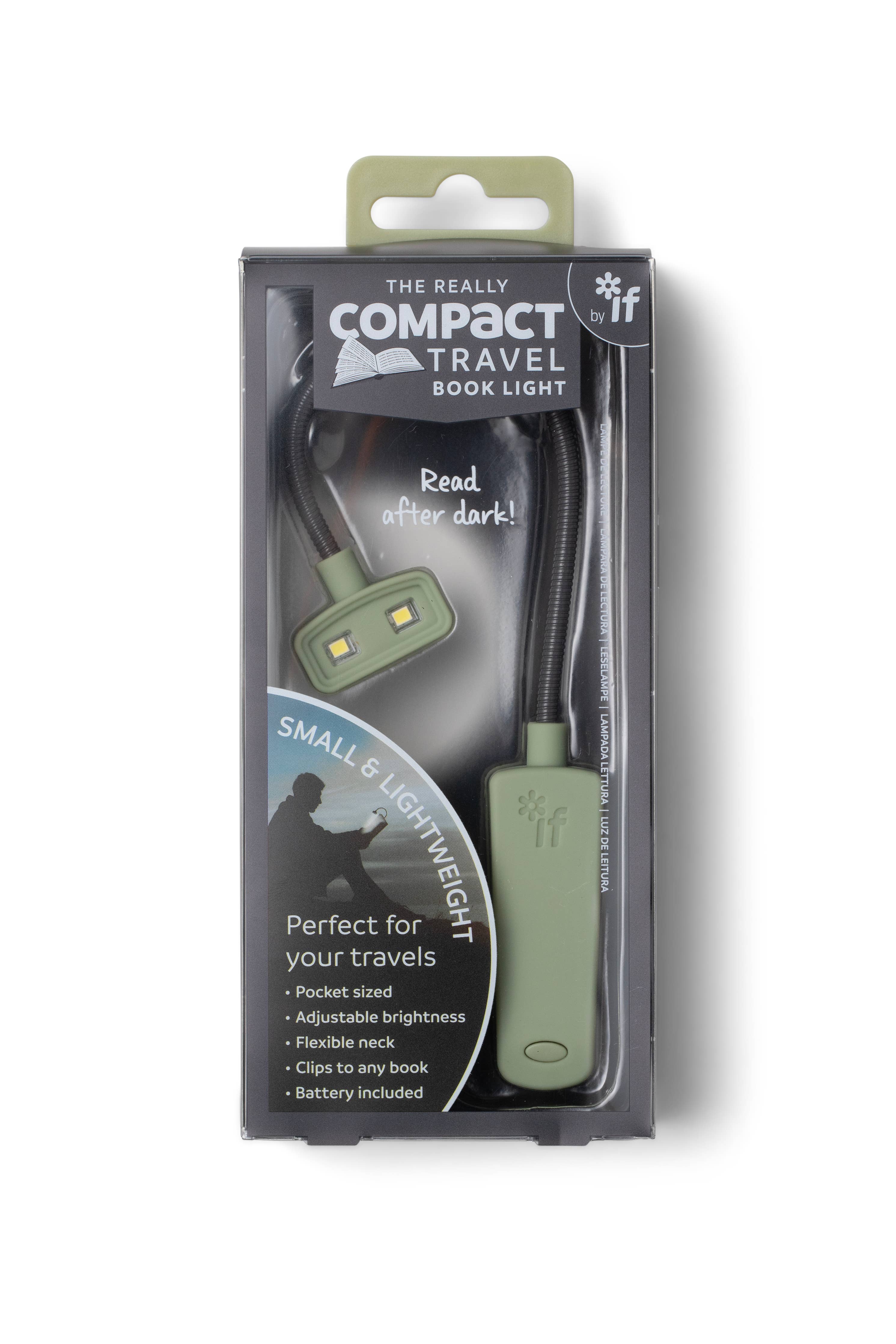 Compact & Flexible Travel Book Light
