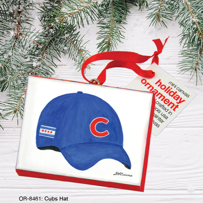 CubsHatCanvasOrnament.webp
