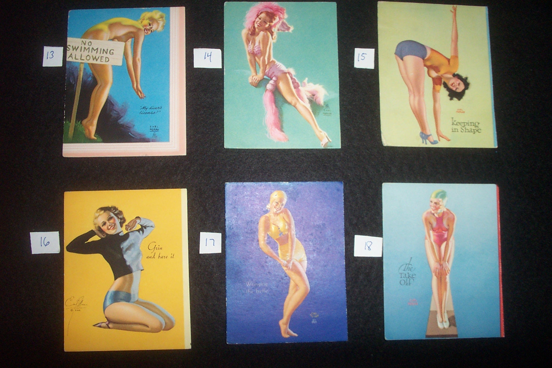 Earl Moran pin-up #13
