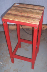 Small end table w/ ruler top