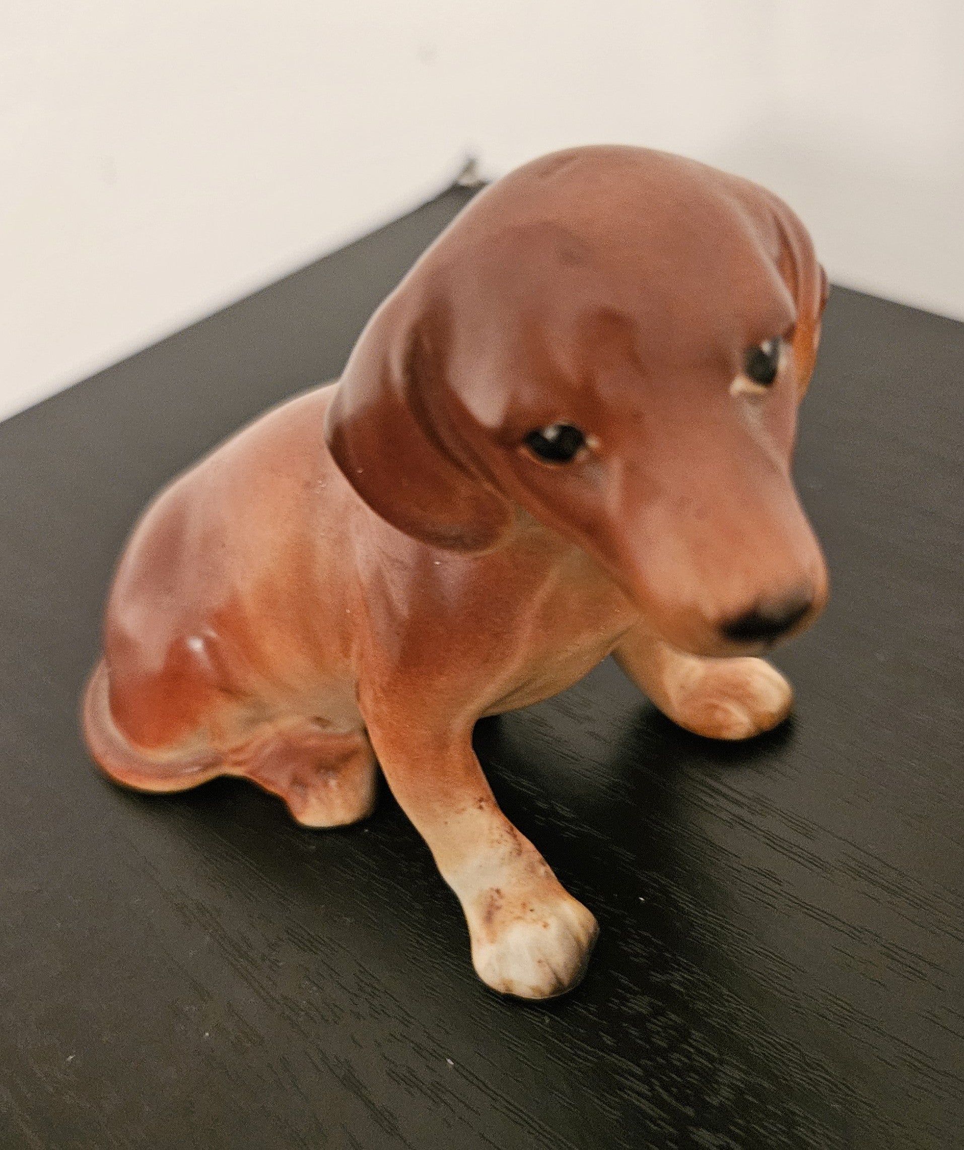 Vintage Dachshund Puppy Figurine