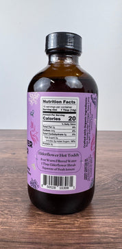 Elderflower Lavender Shrub – Botanical Vinegar Elixir (8 oz)