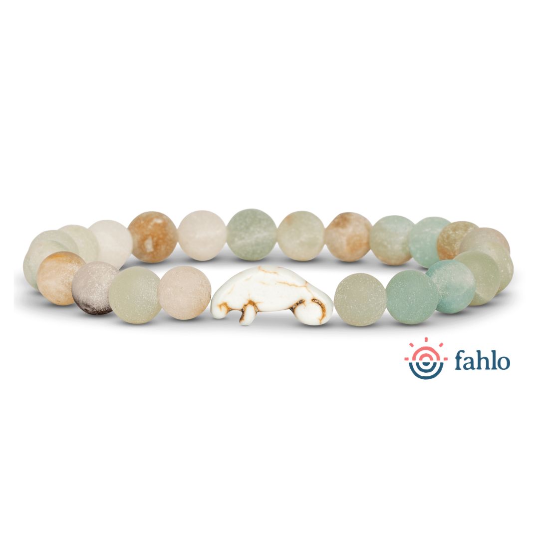 Fahlo Manatee Tracking Bracelet - sky-stone