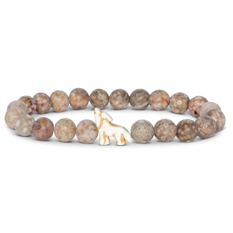 Fahlo Wolf Tracking Bracelet - moon by 112 - JSQ Mercantile