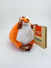 Flipkins Red Fox – 5" Always Lands Upright Plush Toy
