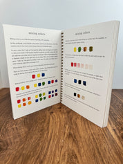 Flowers watercolor workbook