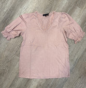 Luxe Lace Trim V-Neck Lightweight Sweater