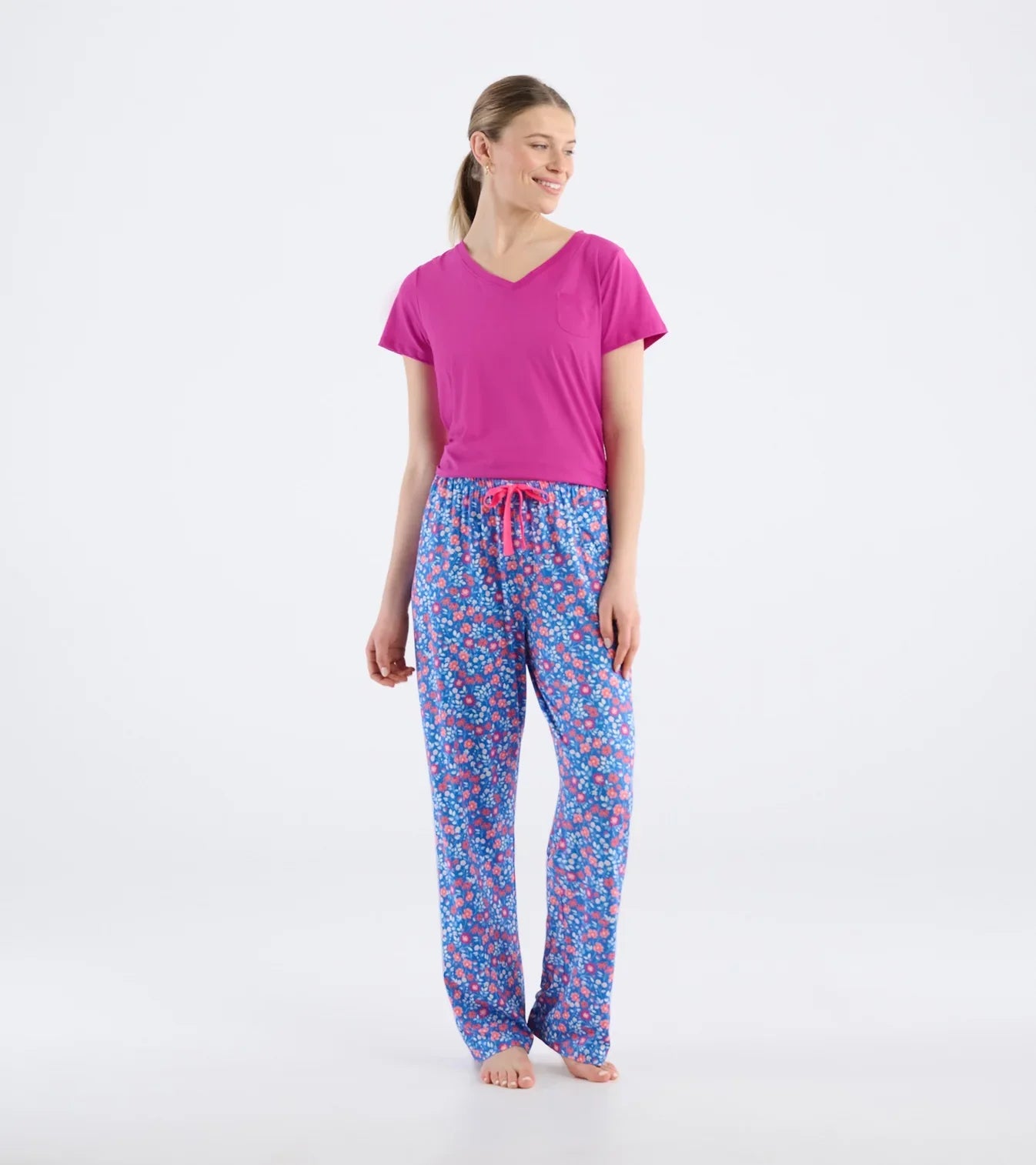 Garden Flowers Pajama Pants in a Gift Bag | Super Soft