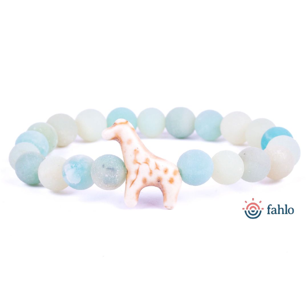 Fahlo Giraffe Tracking Bracelet - sky-stone