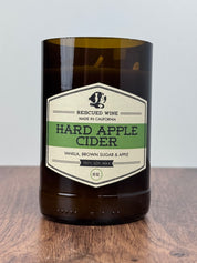 Hard Apple Cider Scented Candle in Wine Bottle - 8 oz