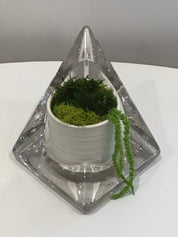 Vintage 1970s Swedish Pyramid Candle Holder