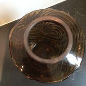 Amber Swirl Vase