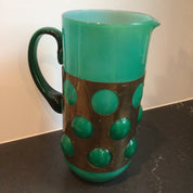 MCM Felipe Derflingher Caged Glass Pitcher