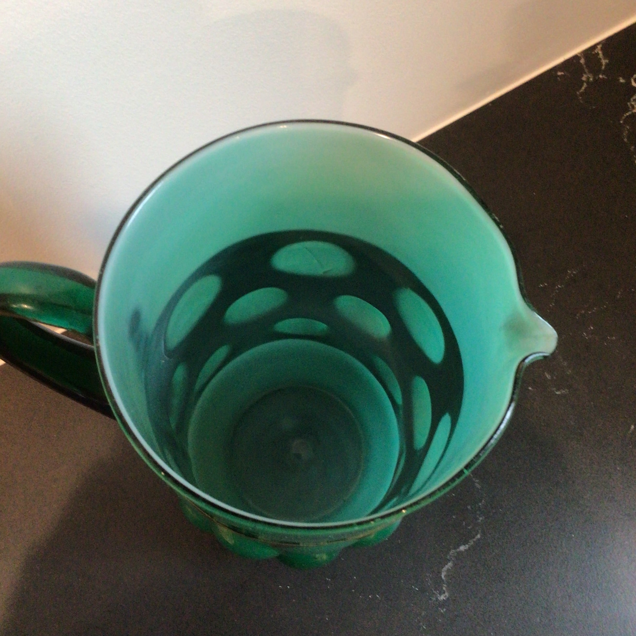 MCM Felipe Derflingher Caged Glass Pitcher