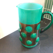 MCM Felipe Derflingher Caged Glass Pitcher