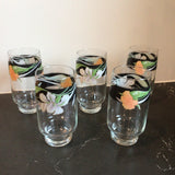 5 Sango Tall Iced Tea Tumblers (Memories)