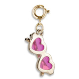 Gold Heart Sunglasses - Charm It