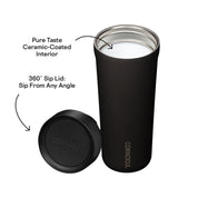 Corkcicle Commuter Cup - 17oz Ceramic Slate