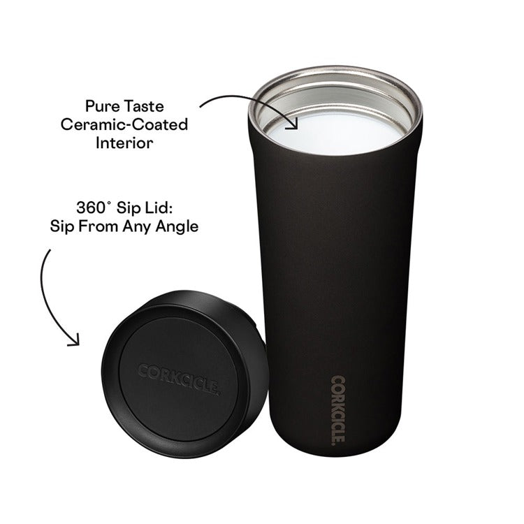 Corkcicle Commuter Cup - 17oz Ceramic Slate