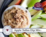 Apple Toffee Dip Mix - Gluten-Free Dessert Dip