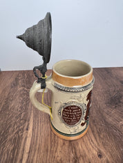 8.5" Vintage Beer Stein with Pirate