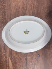 Vintage Harmony House Fine China Floral Oval Vegetable Serving Dish