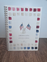 Americana Watercolor Workbook – 12 Beginner-Friendly Illustrations by Emily Lex | Spiral-Bound Art Book for Adults & Kids