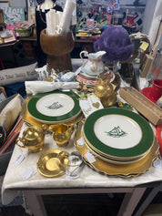 Gold Scalloped Plate Charger - New