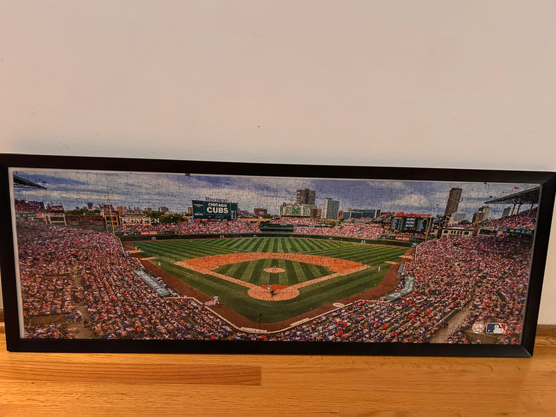 Chicago Cubs Framed Jigsaw Puzzle by 722 - Vintage Novelties