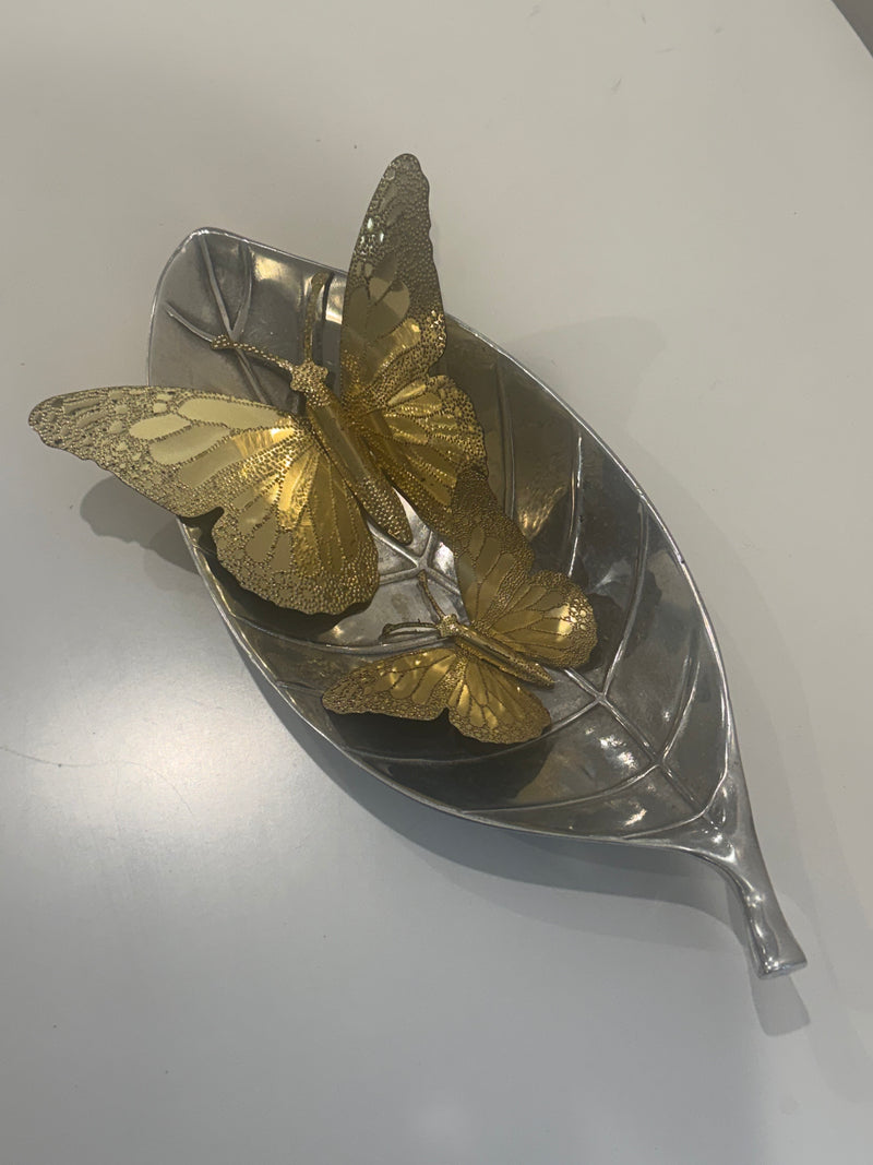 MCM/Hollywood brass butterfly wall hangings by 076 - Moss & Co