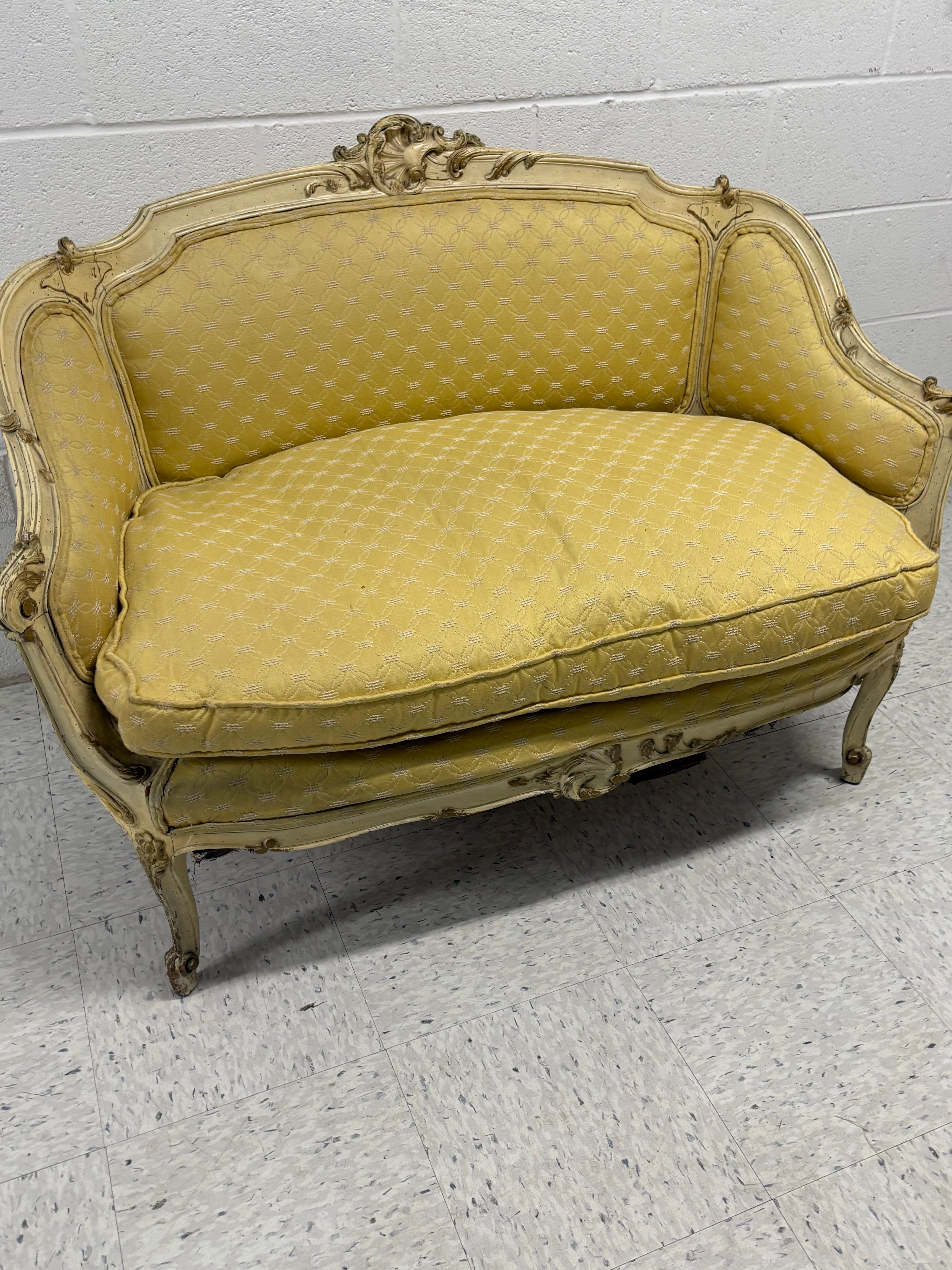 Vintage French Settee