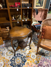 23” x 20” side table with writing drawer