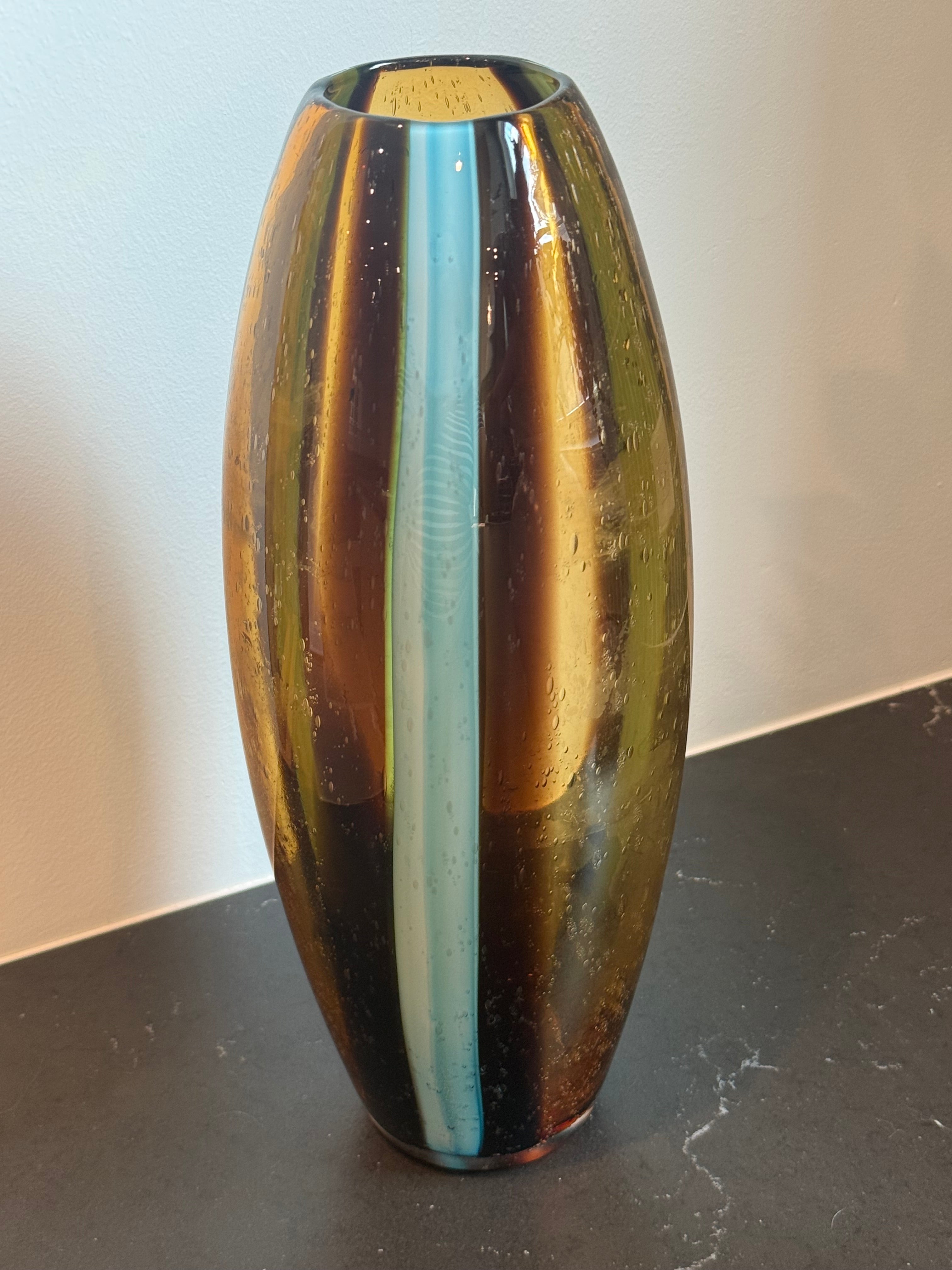Y2K Art Glass Vase
