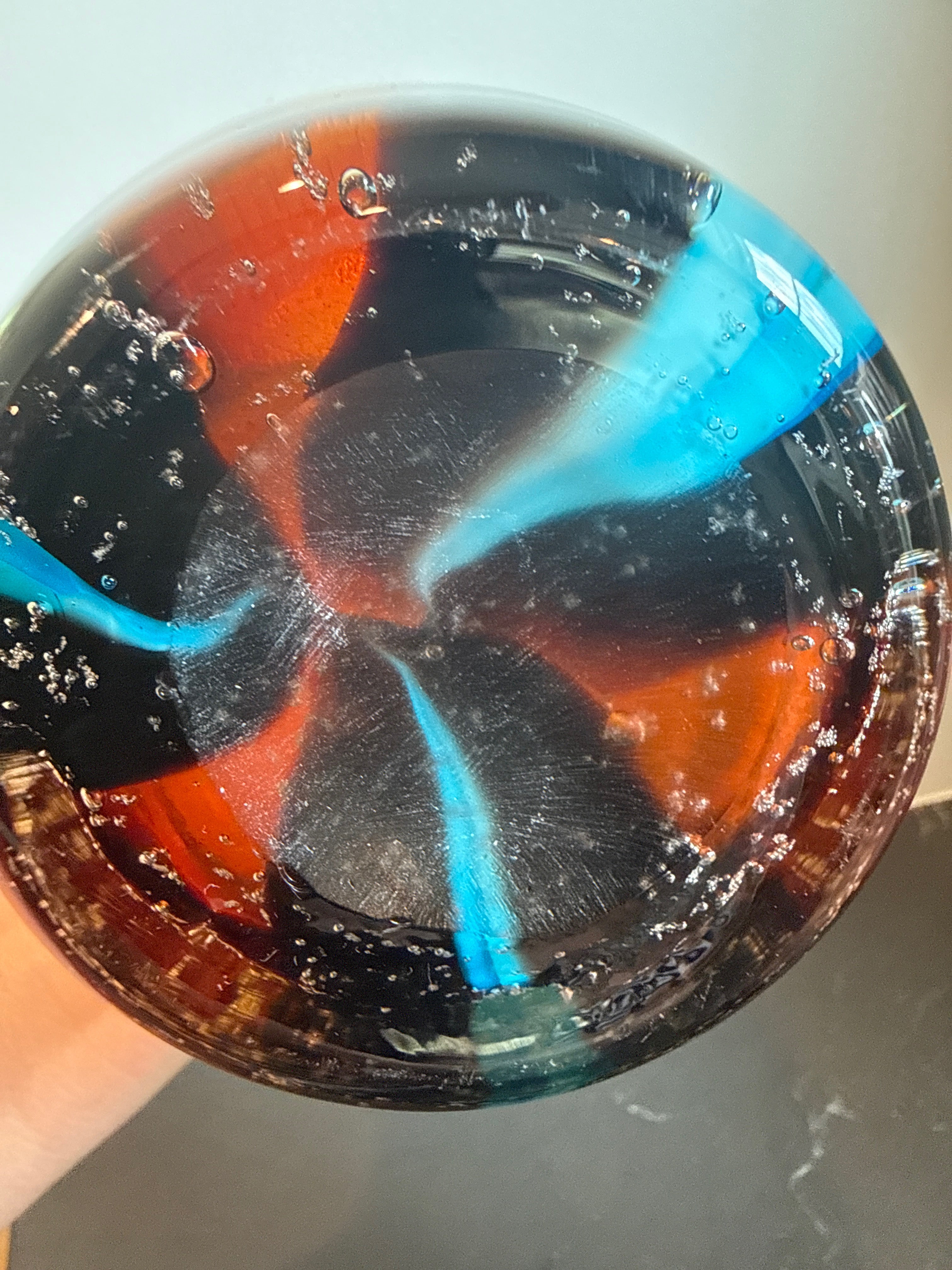 Y2K Art Glass Vase
