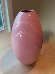 1986 Large Pink Post Modern Vase