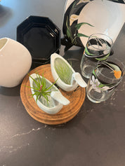 Post-Modern Calla Lily Bowls, pair