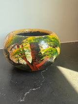 Round Mexican pot