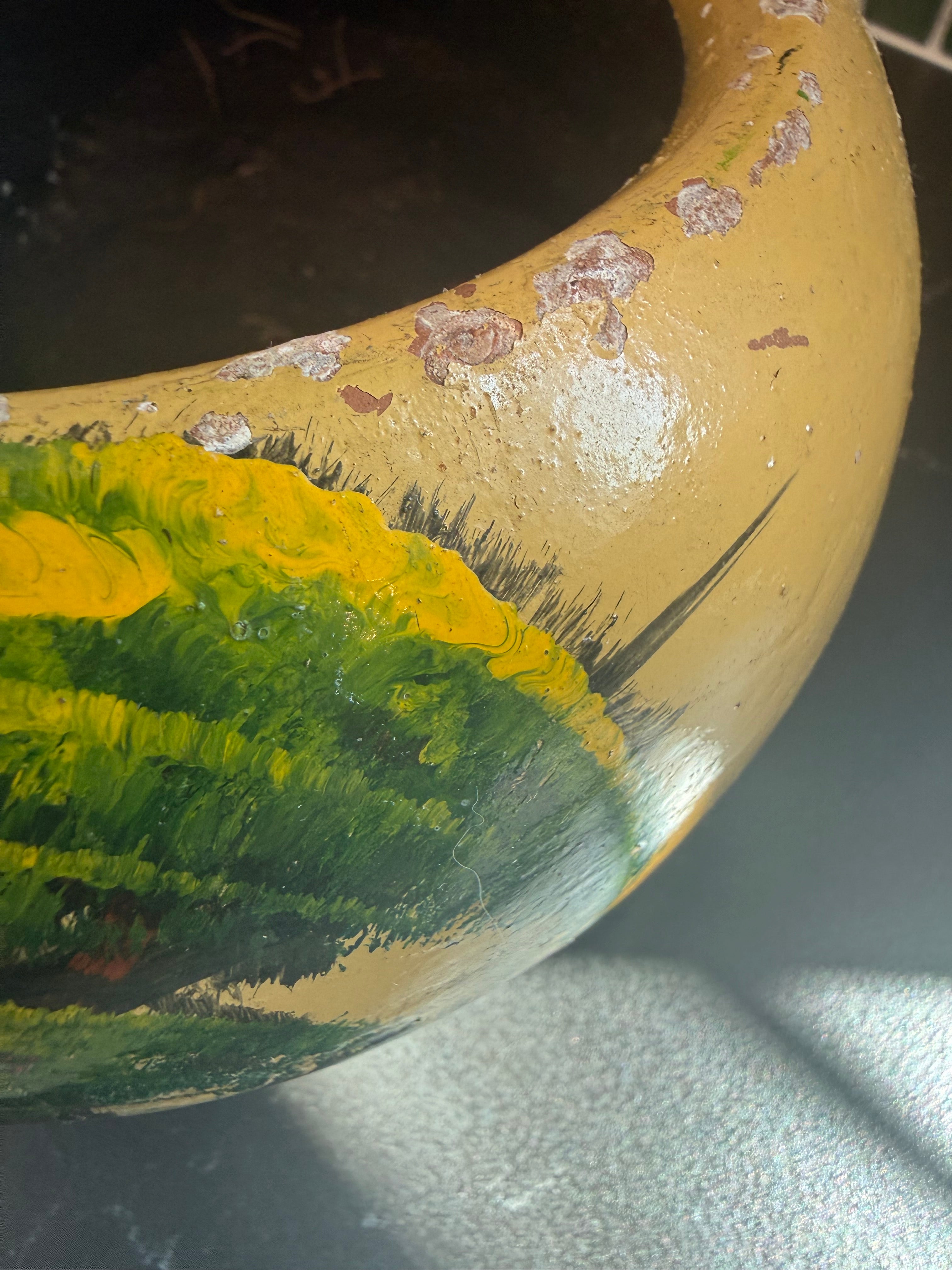 Round Mexican pot