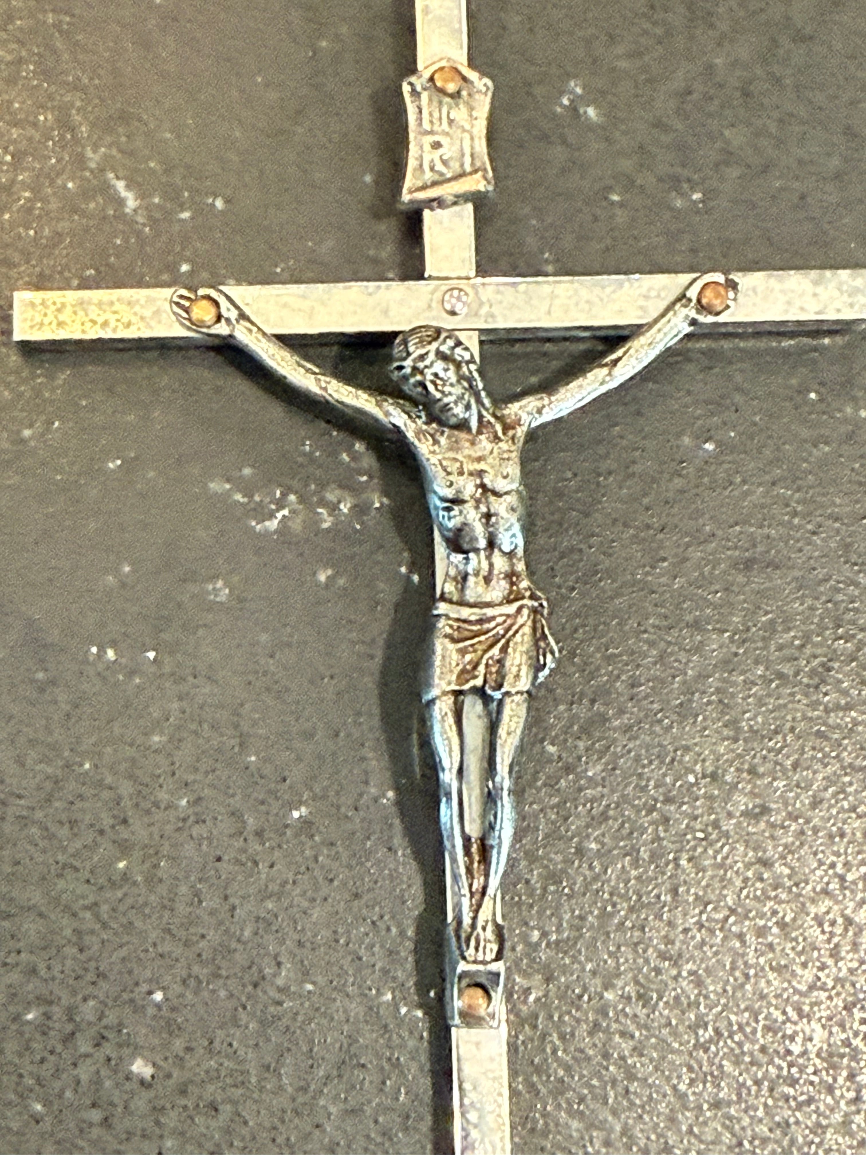 VTG crucifix and stand