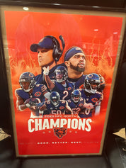 Chicago Bears NFC "Good, B, B" Poster RTH