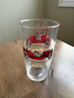 Hazel Atlas Stutz 1914 Glass
