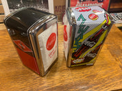 Retro Coca Cola "Have A C" Napkins + Dispenser-New