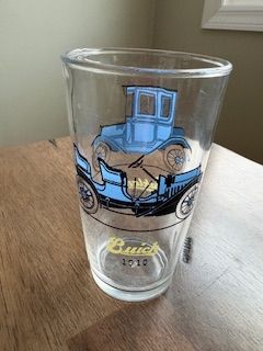 Hazel Atlas Buick 1910 Glass