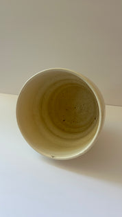6.5" x 7"  minimalist ceramic pottery