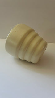 6.5" x 7"  minimalist ceramic pottery