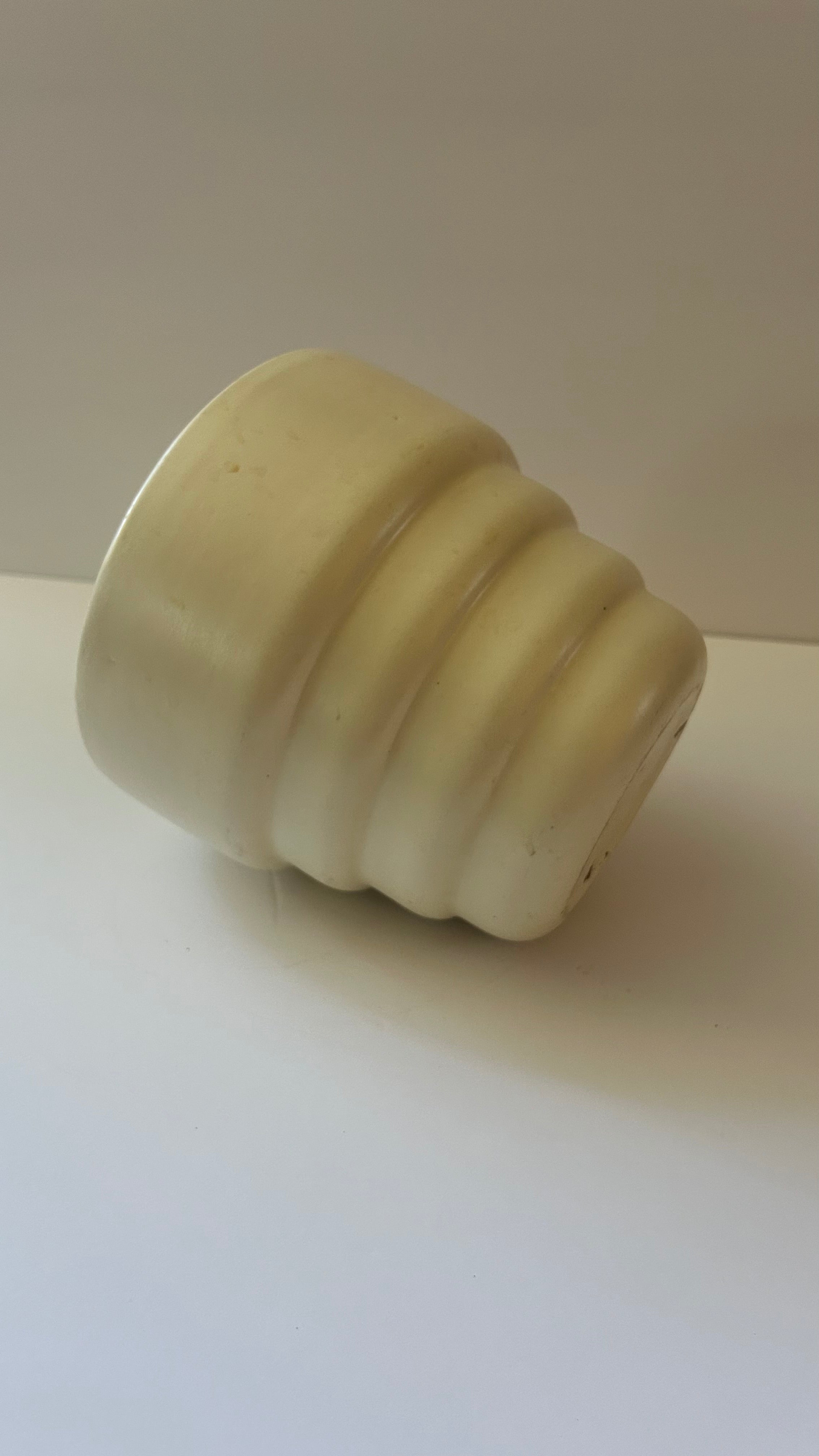 6.5" x 7"  minimalist ceramic pottery