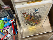 VTG Dictionary Pages with Art-New
